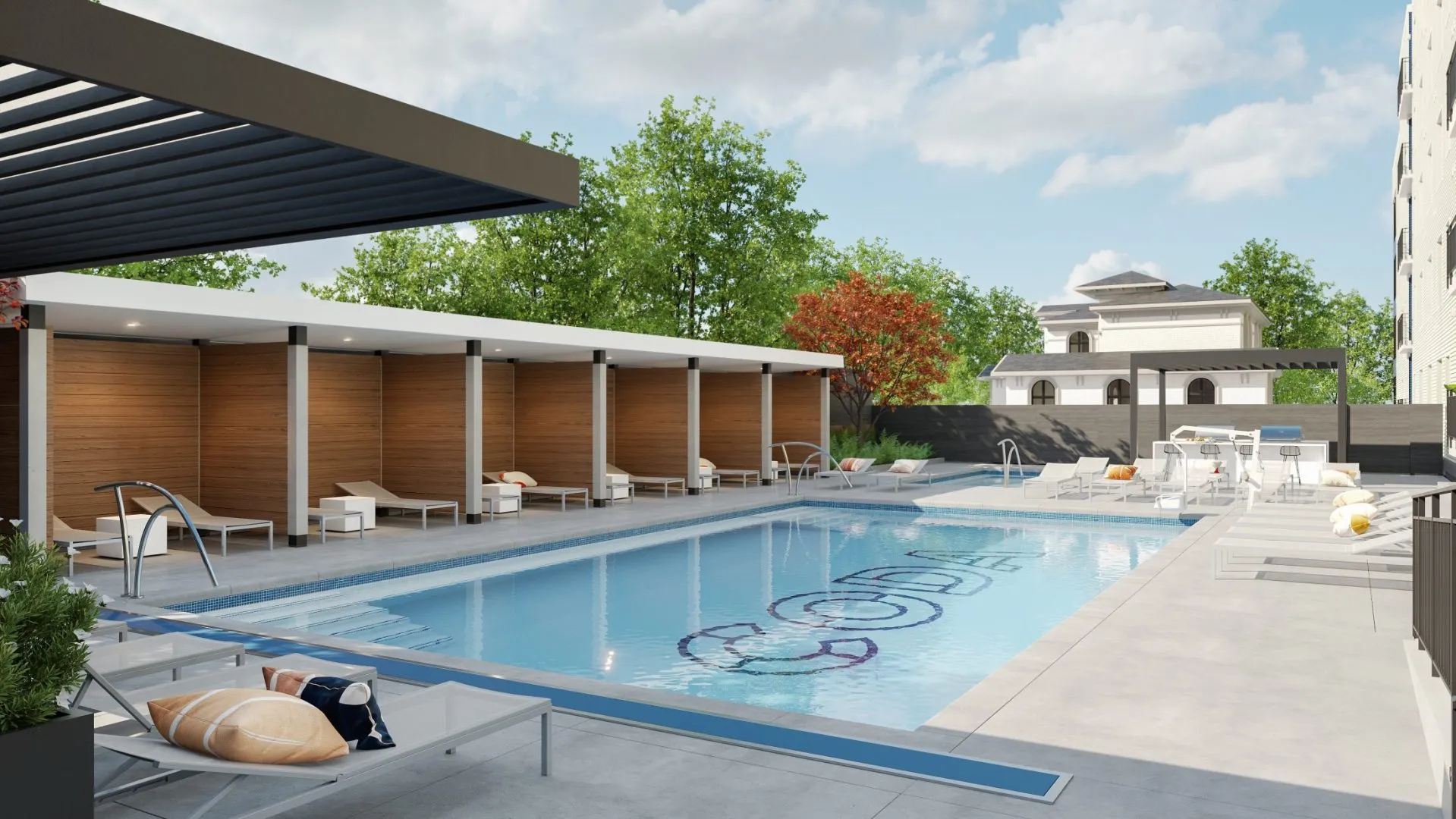 pool at syracuse student housing