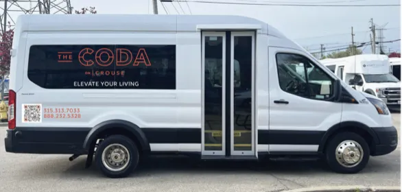 coda shuttle for off campus housing for syracuse university