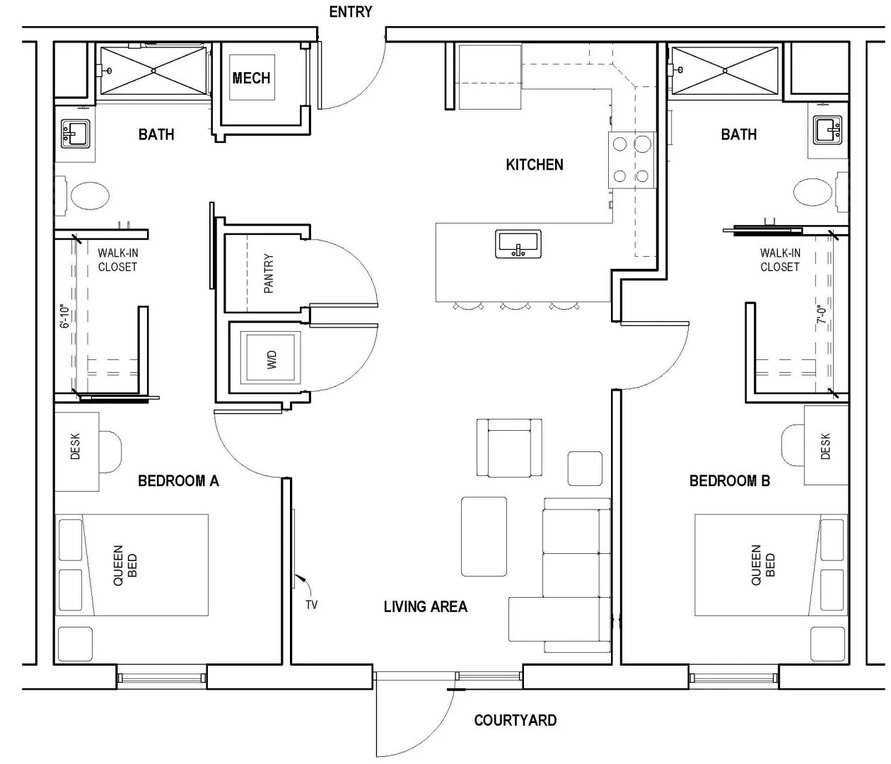 2 bedroom apartments in syracuse ny floor plan with courtyard