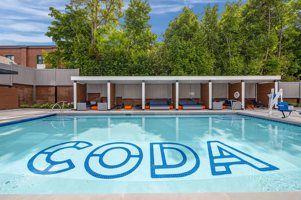 pool at Syracuse University off campus housing