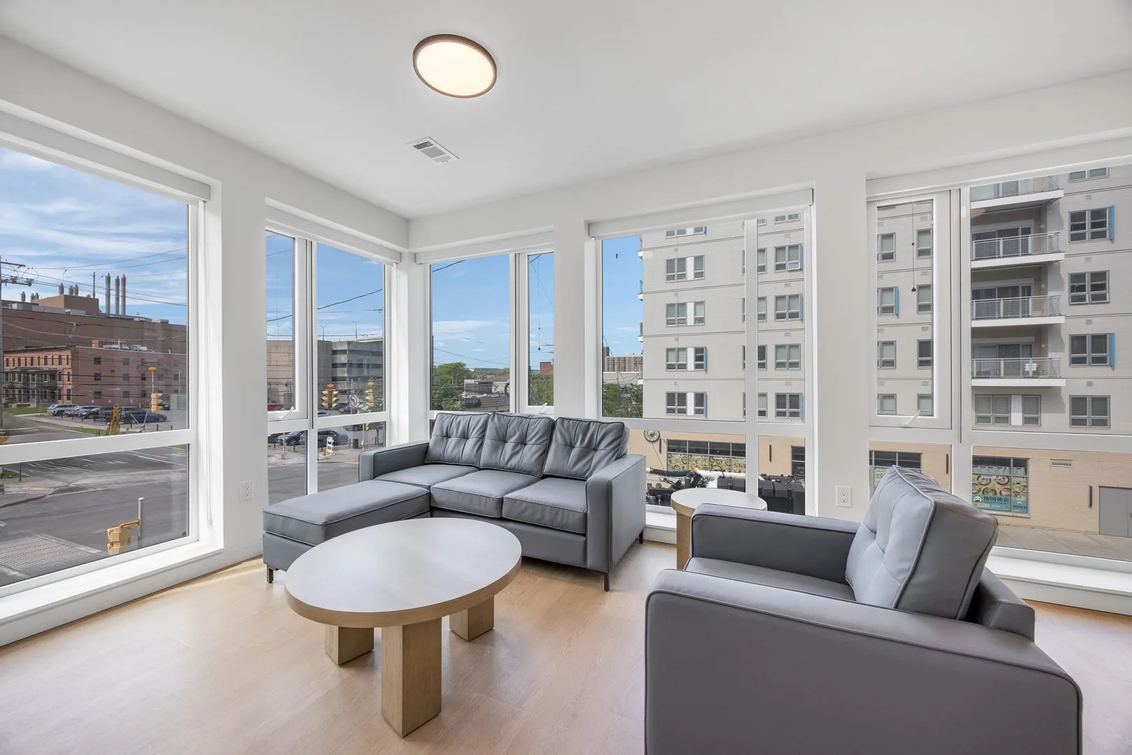 Syracuse apartment living room