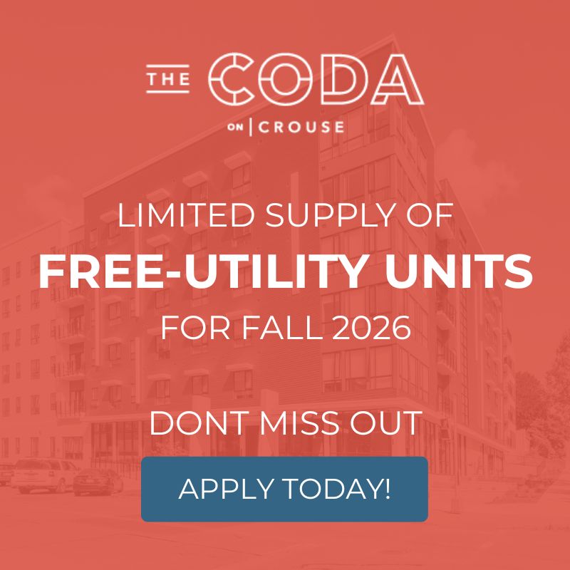 free-utility units for fall 2026, apply now message