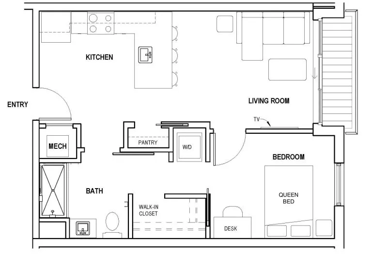 Tempo floor plan